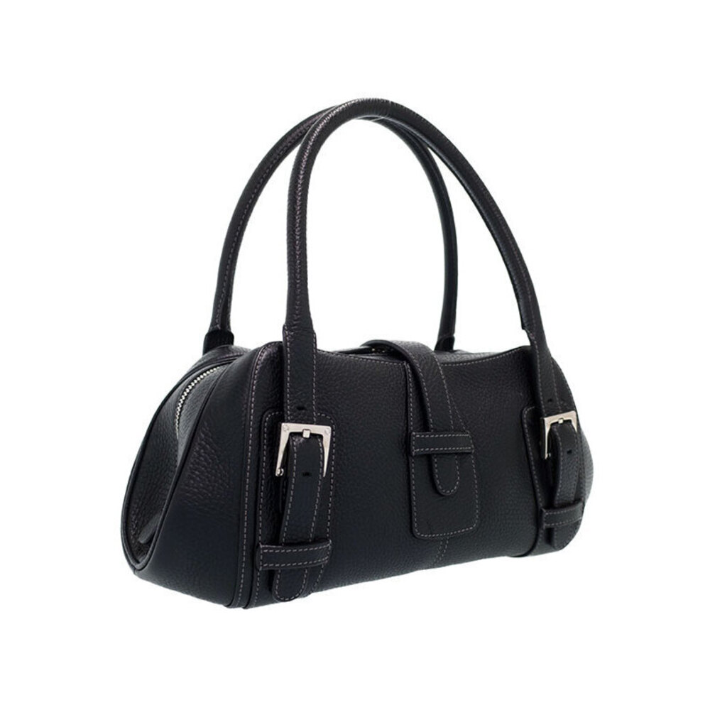 Loewe Black Handbag Leather Bag Senda